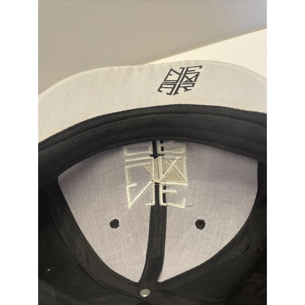 Neymar Snap Back Hat Black With White Letters